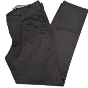 Express men's charcoal gray easy care stretch + dress pants, 32x32